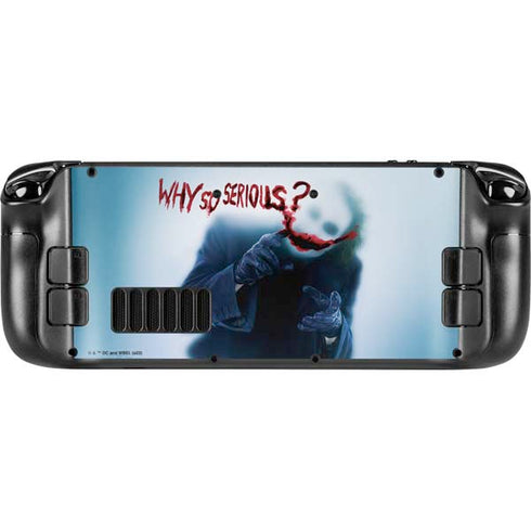 The Dark Knight Why So Serious Steam Deck Handheld Gaming Computer OLED Skin