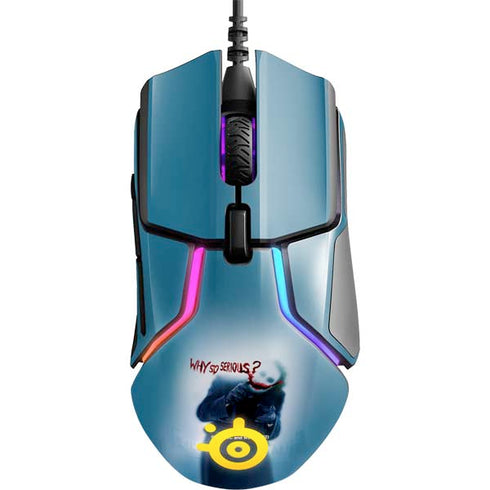 The Dark Knight Why So Serious SteelSeries Rival 600 Gaming Mouse Skin