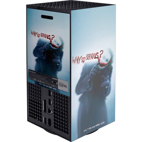 The Dark Knight Why So Serious XBox Series X Digital Edition Console Skin