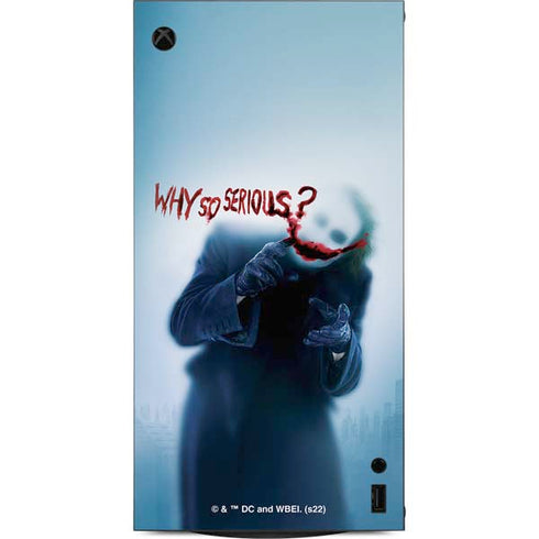 The Dark Knight Why So Serious XBox Series X Digital Edition Console Skin
