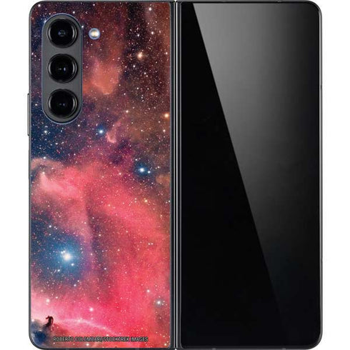 Widefield View of Orion Nebula and Horsehead Nebula Galaxy Z Fold5 5G Skin