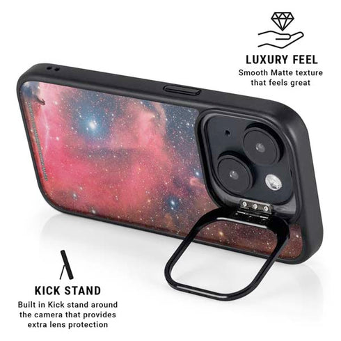 Widefield View of Orion Nebula and Horsehead Nebula iPhone 15 Plus Kickstand Case