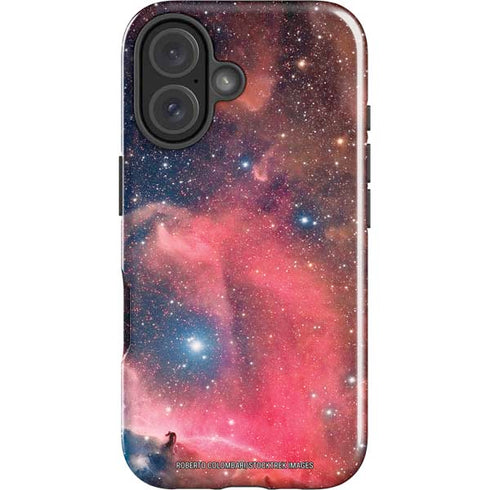 Widefield View of Orion Nebula and Horsehead Nebula iPhone 16 Plus Impact Case