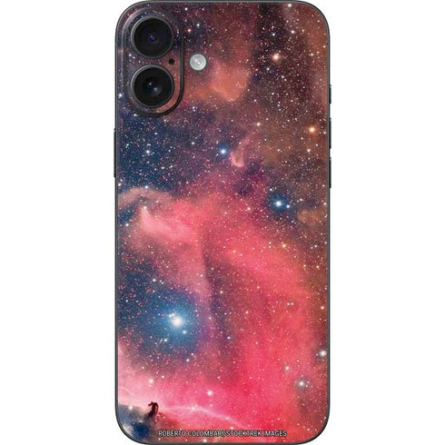 Widefield View of Orion Nebula and Horsehead Nebula iPhone 16 Plus Skin