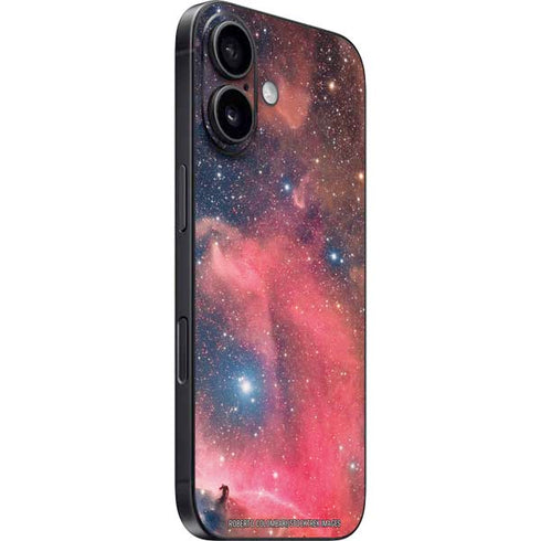 Widefield View of Orion Nebula and Horsehead Nebula iPhone 16 Plus Skin