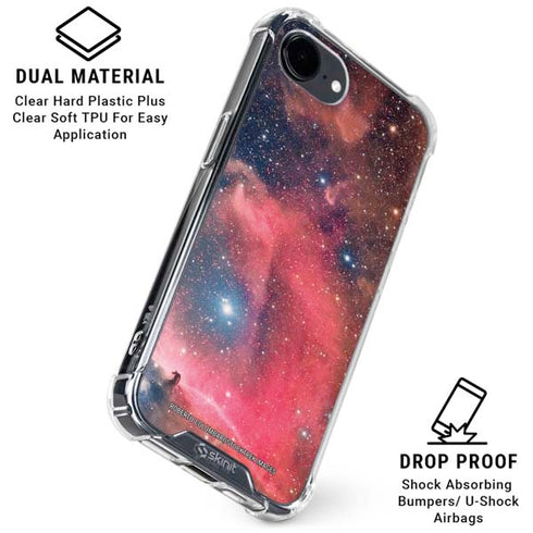 Widefield View of Orion Nebula and Horsehead Nebula iPhone 16e Clear Case