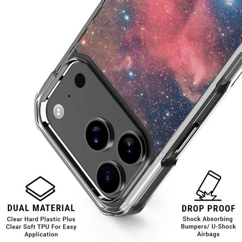 Widefield View of Orion Nebula and Horsehead Nebula iPhone 18 Pro Clear Case