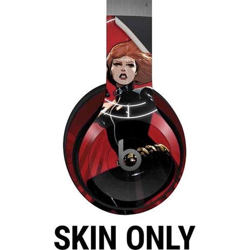 Marvel Black Widow Widowmaker Beats Solo 4 Wireless Headphones Skin