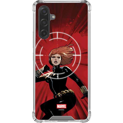 Marvel Black Widow Widowmaker Galaxy A17 Clear Case