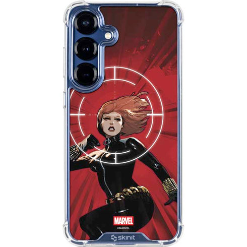 Marvel Black Widow Widowmaker Galaxy S25 Clear Case