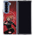 Marvel Black Widow Widowmaker Galaxy Z Fold7 Clear Case