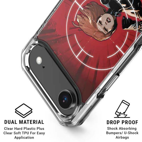 Marvel Black Widow Widowmaker iPhone 17 Air Clear Case