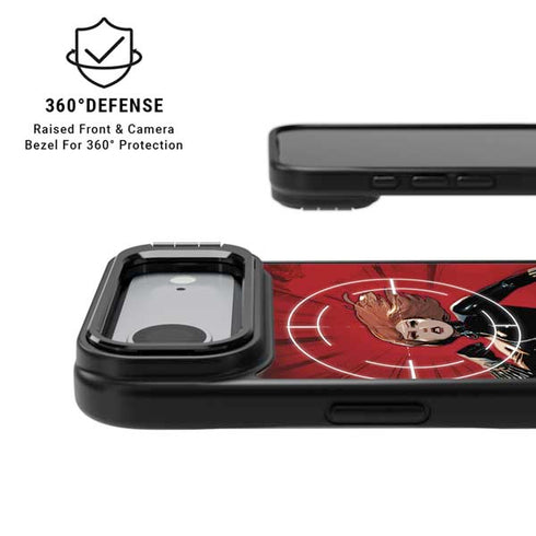 Marvel Black Widow Widowmaker iPhone 17 Air Kickstand Case