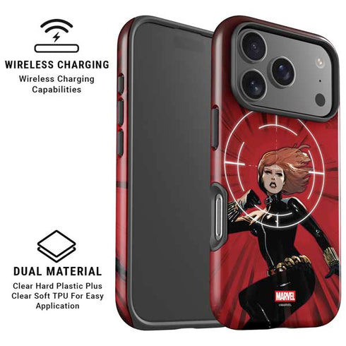 Marvel Black Widow Widowmaker iPhone 17 Pro Magsafe Impact Case