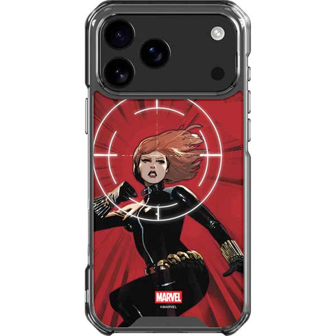 Marvel Black Widow Widowmaker iPhone 18 Pro Max Clear Case