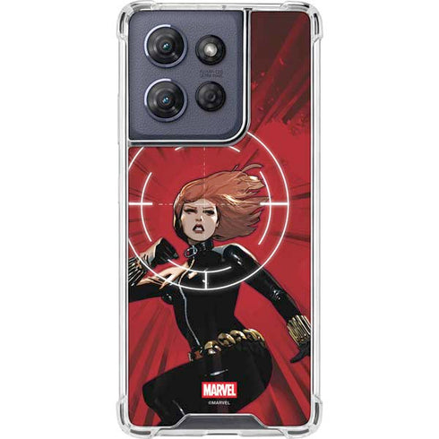 Marvel Black Widow Widowmaker Moto G Power 5G (2025) Clear Case