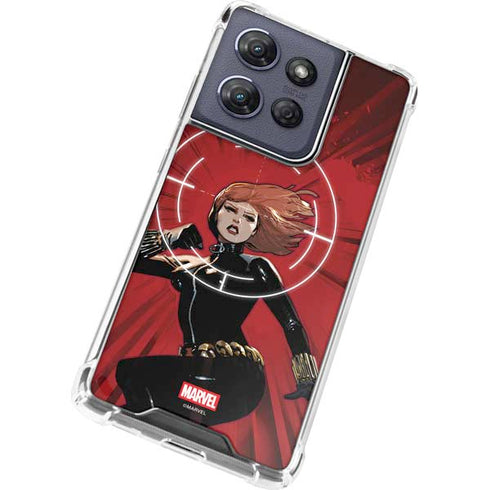 Marvel Black Widow Widowmaker Moto G Power 5G (2025) Clear Case
