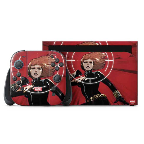 Marvel Black Widow Widowmaker Nintendo Switch 2 (2025) with Joy-Con Skin