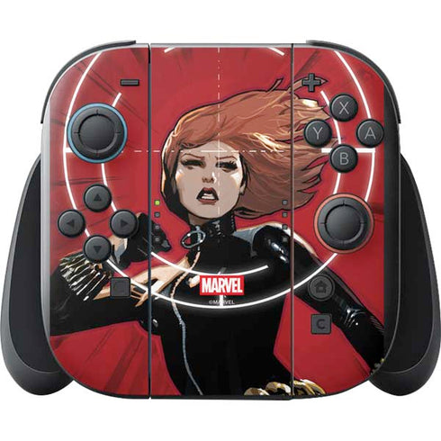 Marvel Black Widow Widowmaker Nintendo Switch 2 (2025) with Joy-Con Skin