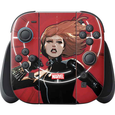 Marvel Black Widow Widowmaker Nintendo Switch 2 (2025) Joy-Con Controller Skin