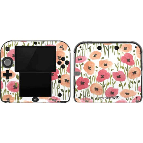 Bouffants and Broken Hearts Wild Garden Nintendo Skins