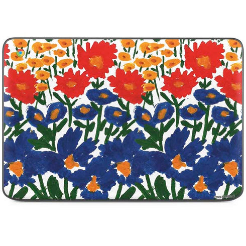 Bouffants and Broken Hearts Wild Garden 4 HP Chromebook Skin