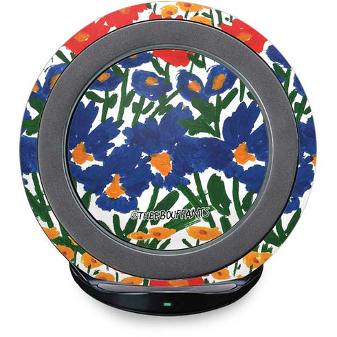 Bouffants and Broken Hearts Wild Garden 4 Fast Charge Wireless Charging Stand Skin