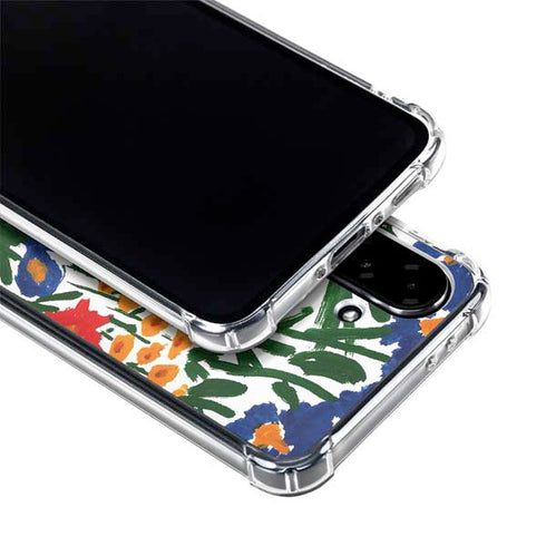 Bouffants and Broken Hearts Wild Garden 4 Galaxy A36 5G Clear Case