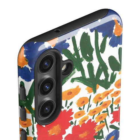 Bouffants and Broken Hearts Wild Garden 4 Galaxy S25 Impact Case