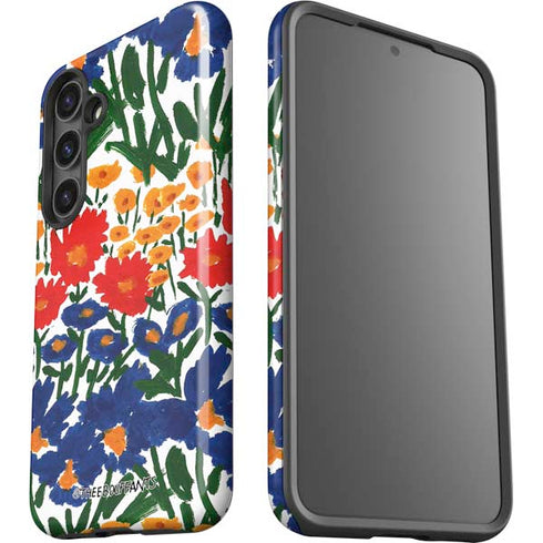 Bouffants and Broken Hearts Wild Garden 4 Galaxy S25 Impact Case