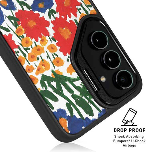 Bouffants and Broken Hearts Wild Garden 4 Galaxy S25 Plus Kickstand Case