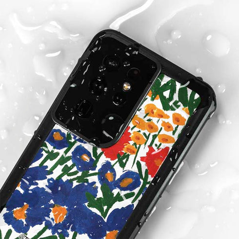 Bouffants and Broken Hearts Wild Garden 4 Galaxy S24 Ultra Waterproof Case