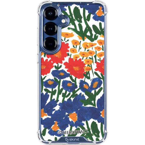 Bouffants and Broken Hearts Wild Garden 4 Galaxy S25 Plus Clear Case