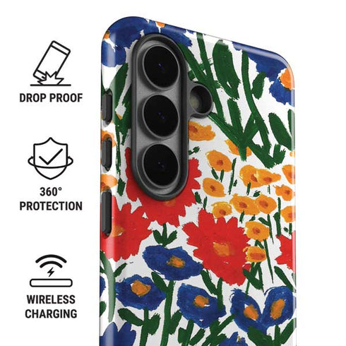 Bouffants and Broken Hearts Wild Garden 4 Galaxy S26 Impact Case