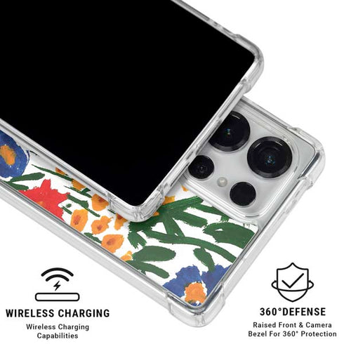 Bouffants and Broken Hearts Wild Garden 4 Galaxy S26 Ultra Clear Case