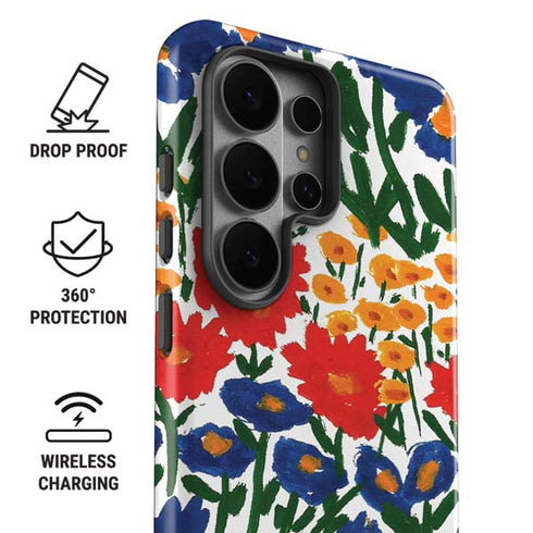 Bouffants and Broken Hearts Wild Garden 4 Galaxy S26 Ultra Impact Case