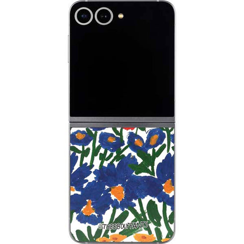 Bouffants and Broken Hearts Wild Garden 4 Galaxy Z Flip6 Skin