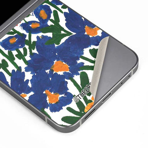 Bouffants and Broken Hearts Wild Garden 4 Galaxy Z Flip6 Skin