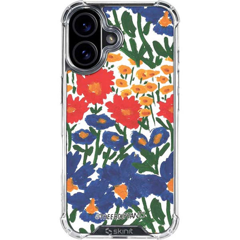 Bouffants and Broken Hearts Wild Garden 4 iPhone 16 Plus Clear Case