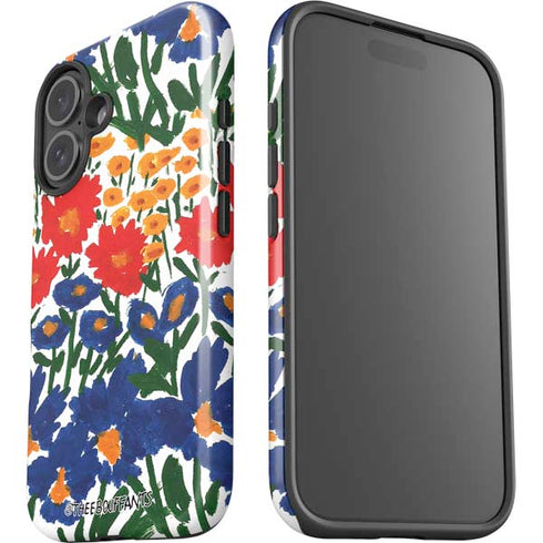 Bouffants and Broken Hearts Wild Garden 4 iPhone 16 Plus Impact Case