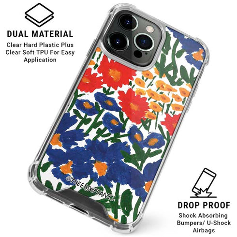 Bouffants and Broken Hearts Wild Garden 4 iPhone 16 Pro Max Clear Case