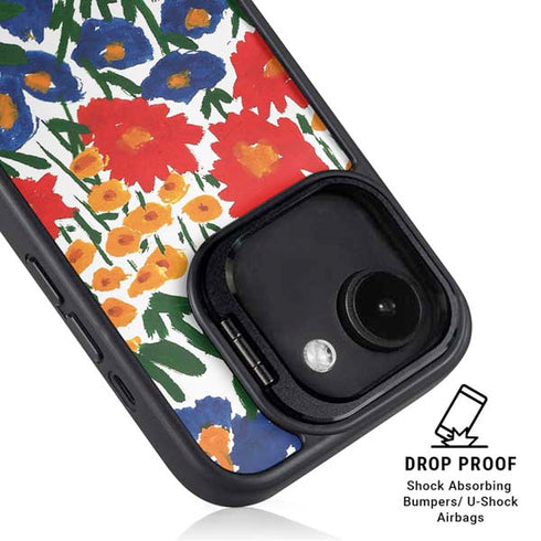 Bouffants and Broken Hearts Wild Garden 4 iPhone 16e Kickstand Case