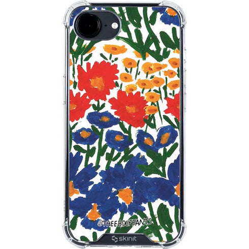 Bouffants and Broken Hearts Wild Garden 4 iPhone 16e Clear Case