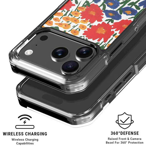 Bouffants and Broken Hearts Wild Garden 4 iPhone 18 Pro Clear Case