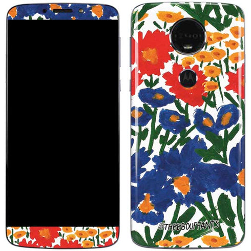 Bouffants and Broken Hearts Wild Garden 4 Moto E5 Plus Skin