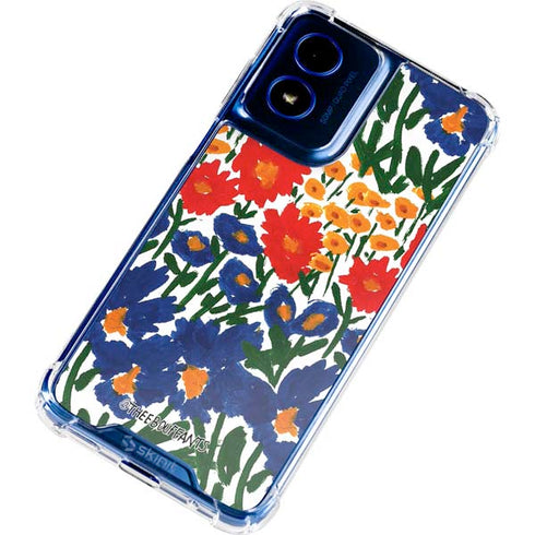 Bouffants and Broken Hearts Wild Garden 4 Moto G 5G (2024) Clear Case