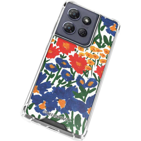 Bouffants and Broken Hearts Wild Garden 4 Moto G Play 5G (2025) Clear Case