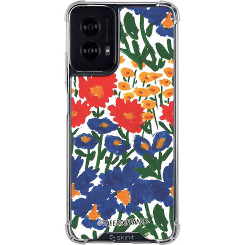 Bouffants and Broken Hearts Wild Garden 4 Moto G Power 5G (2024) Clear Case