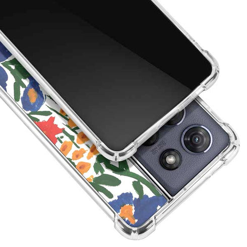 Bouffants and Broken Hearts Wild Garden 4 Moto G Power 5G (2025) Clear Case