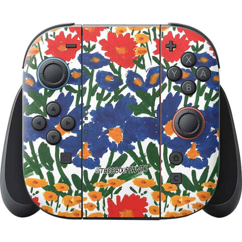 Bouffants and Broken Hearts Wild Garden 4 Nintendo Switch 2 (2025) Joy-Con Controller Skin